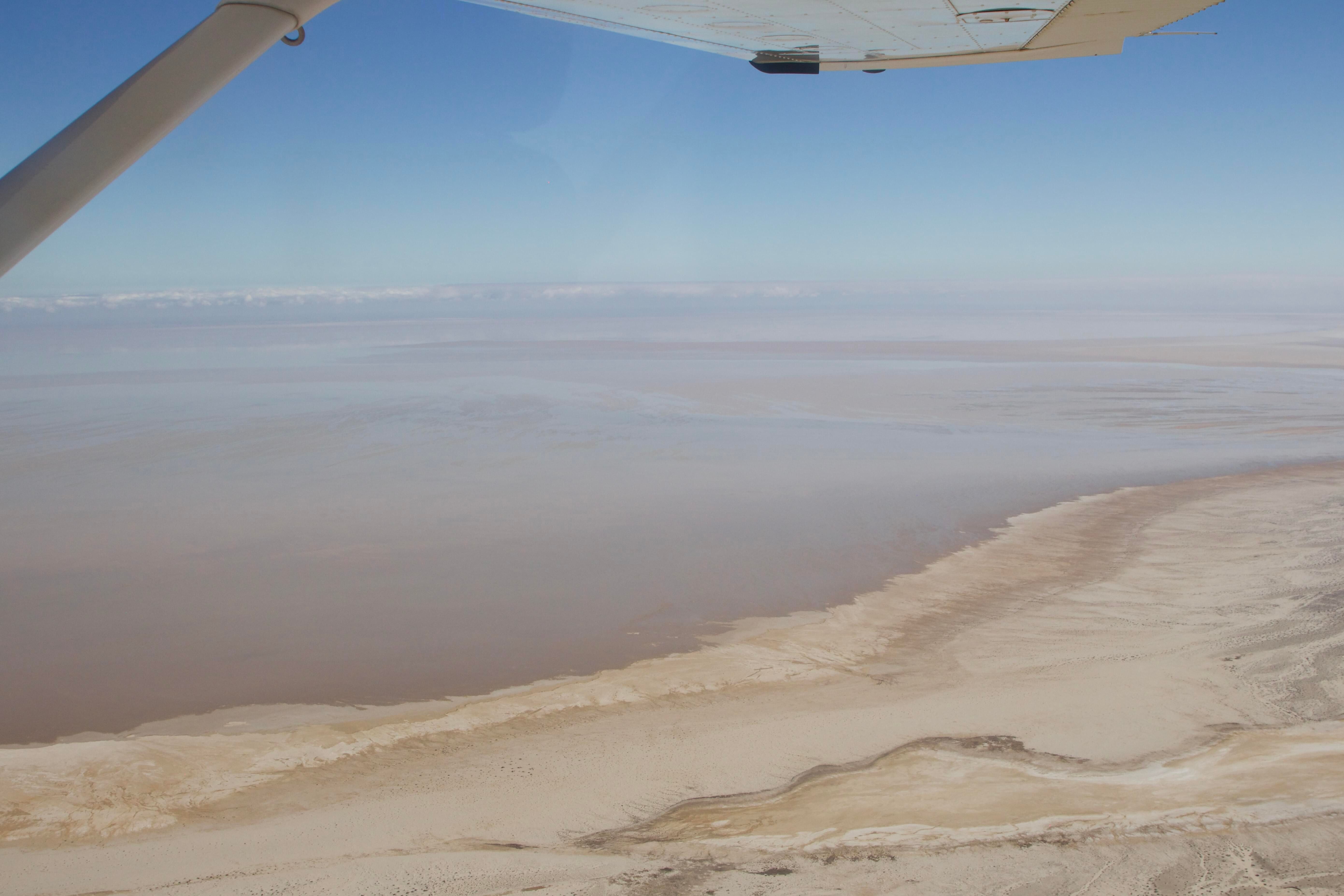 Lake Eyre filling