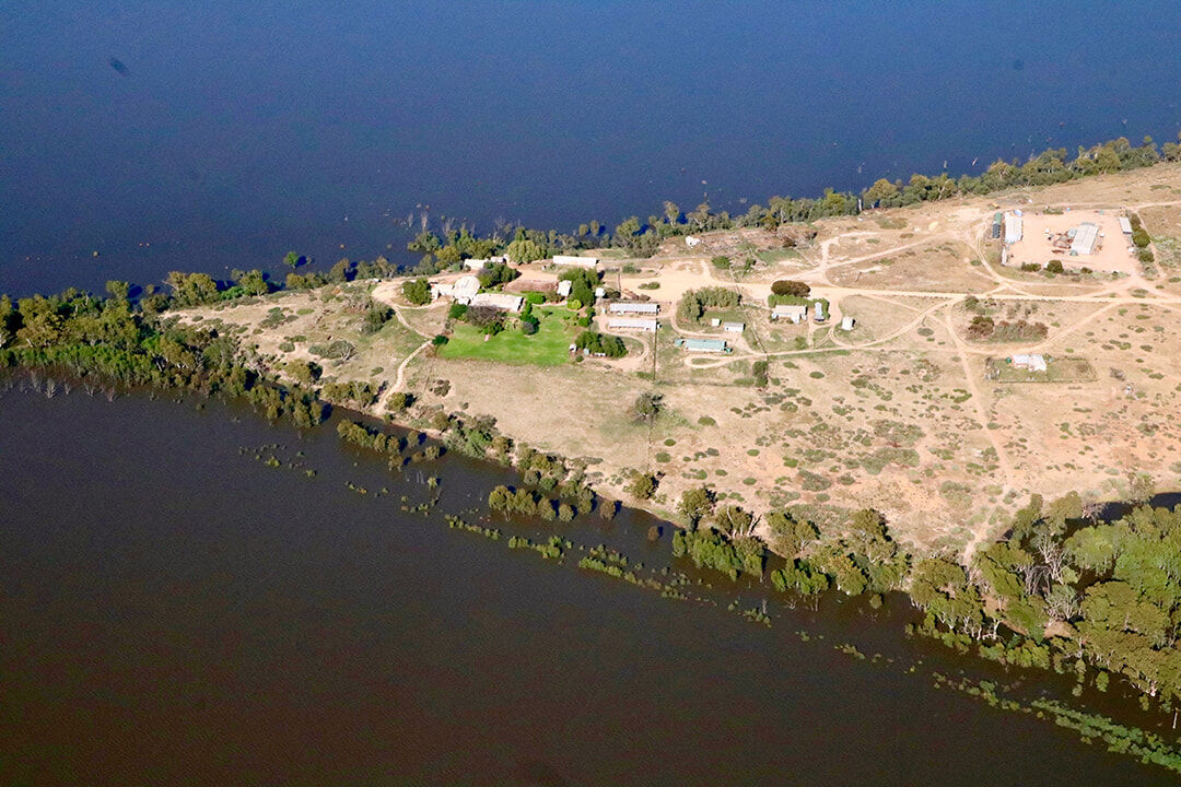 Murray Darling Scenic Flights - Yanga Homestead