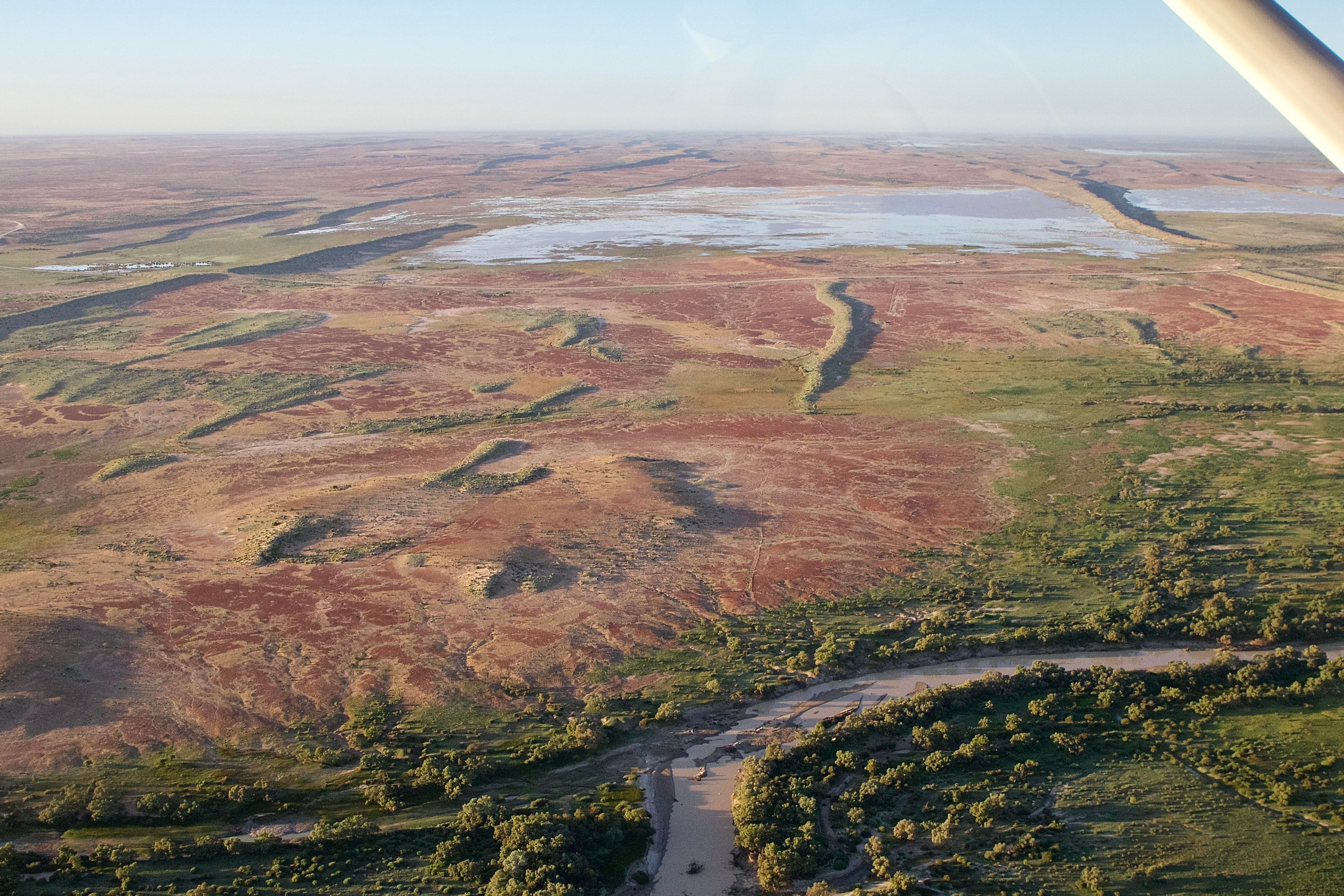 Edge of Simpson Desert 2025